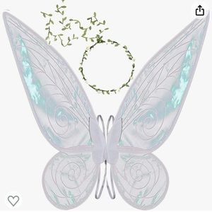 Fairy Wings and Flower Crown.